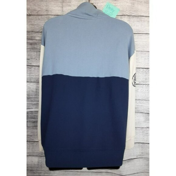 VS PINK quarter zip colorblock pullover, women's size small - Picture 10 of 10